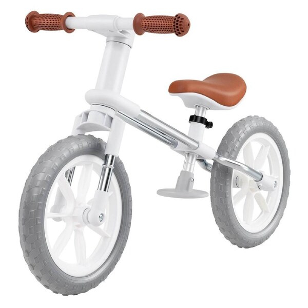 Costway 30CM Balance Bike 2 Wheels Bicycle w/Adjustable Seat & 360° Rotatable Handlebar No Pedal Training Bicycle