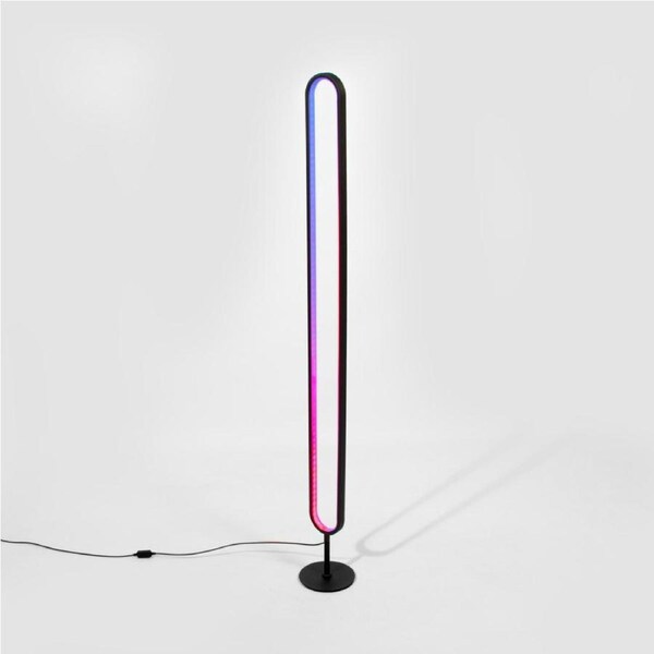 Adjustable Mood Lighting Floor Lamp - 130cm with Remote