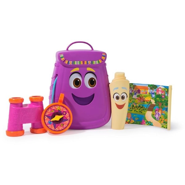 Dora the Explorer: My Adventure Backpack - Kids Toddler Preschool Back Pack Bag - Day Carry Bag