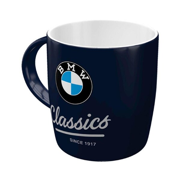 Nostalgic-Art Ceramic Coffee/Tea Mug Drinking Cup BMW Classics 9x9cm Black