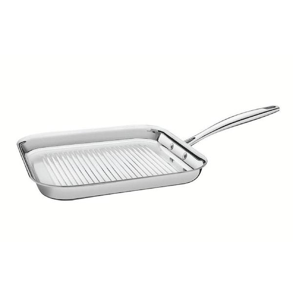 Tramontina Grano Triply Clad Stainless Steel Skillet 22cm