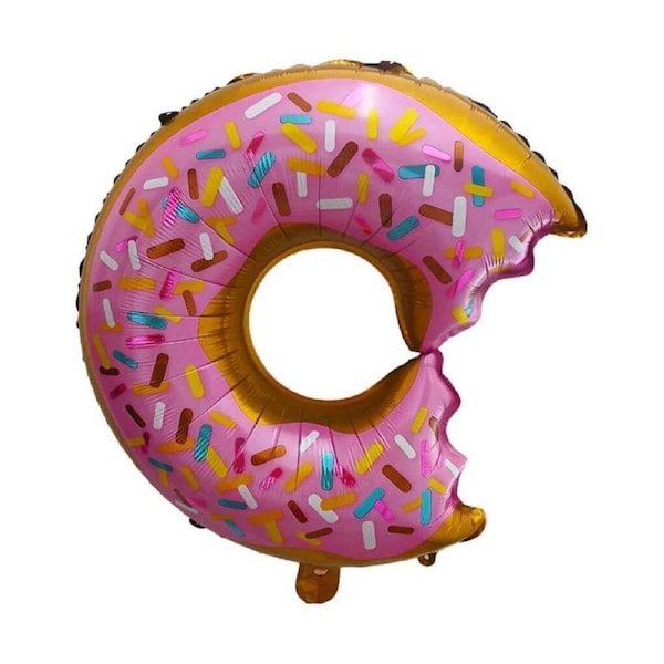 Giant Sprinkle Donut Foil Balloon 73cm