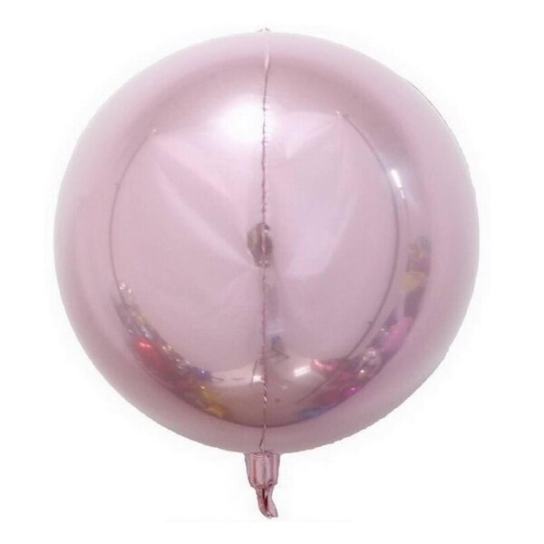22-inch Jumbo 3D ORBZ Balloon - Baby Pink