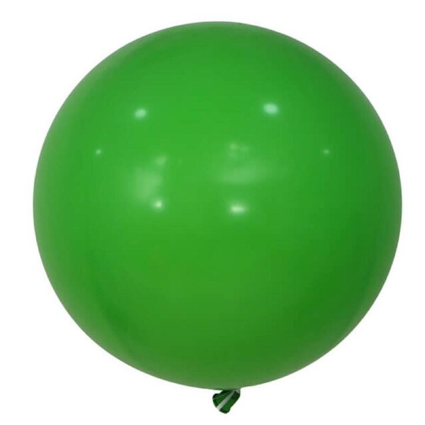 36-inch Jumbo Round Green Latex Balloon