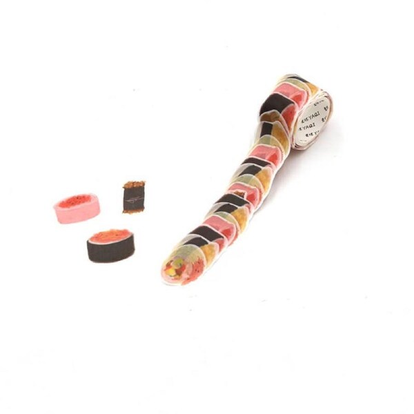 Sushi Washi Tape Sticker 200 Roll 8 Design
