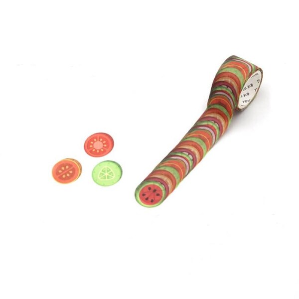 Fruit Washi Tape Sticker 200 Roll 8 Design