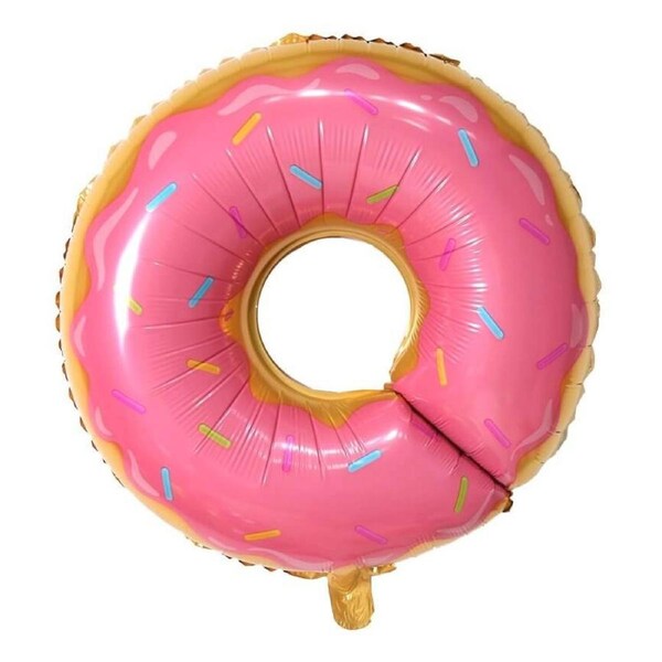 Jumbo Pink Donut Foil Balloon