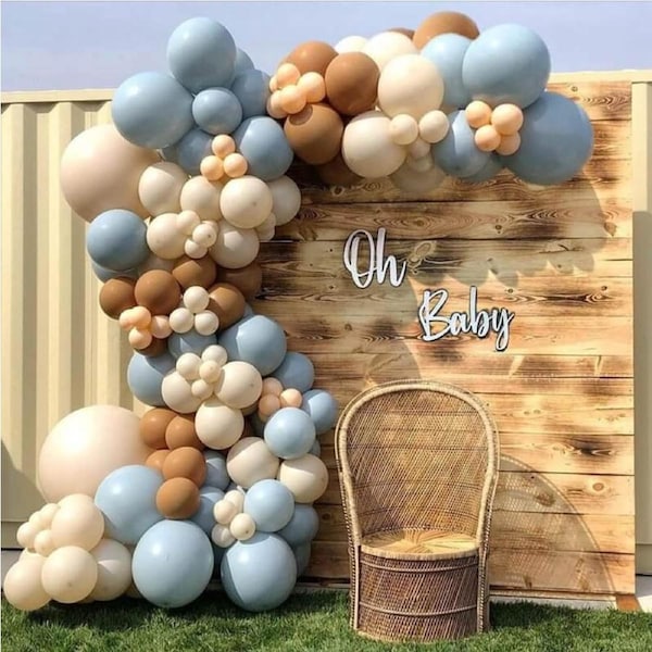 Balloon Garland DIY Kit 139pcs - Retro Apricot