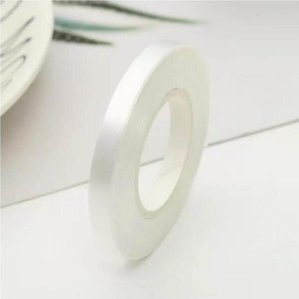 Ivory Curling Ribbon Roll 5mm x 10m