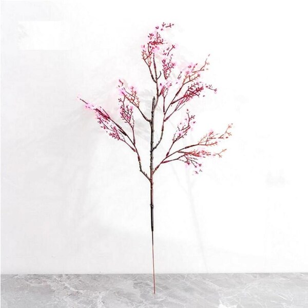 Artificial Cherry Blossom Flower Branch - Pink