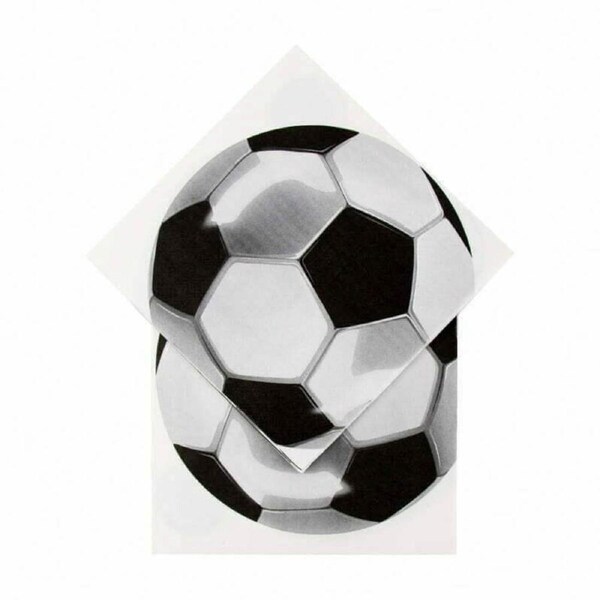 Football Party Soccer Ball Paper Lunch Napkins 16pk