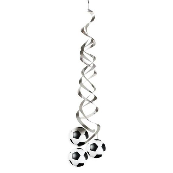 Soccer Fanatic Deluxe Danglers Hanging Decorations 91cm 2pk