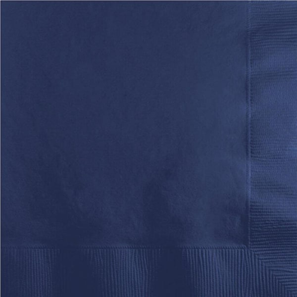 Navy Blue Lunch Napkins 50pk