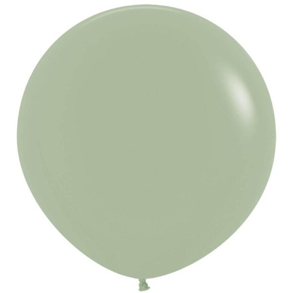 Giant Fashion Eucalyptus Latex Balloons 60cm 3pk