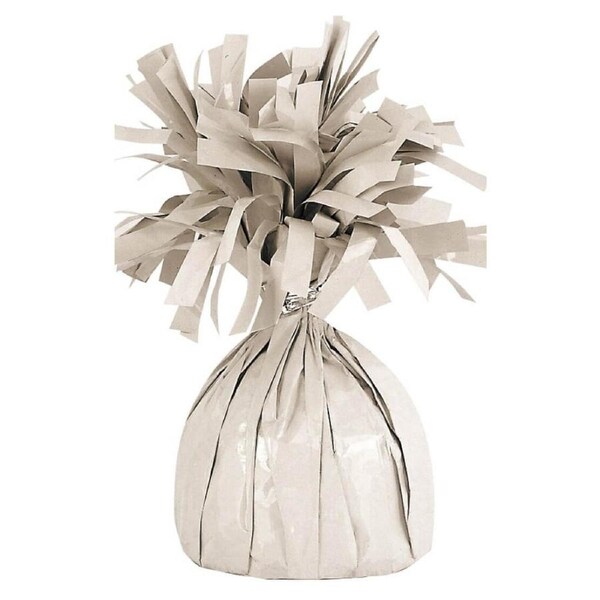 Matte White Sand Foil Balloon Weight