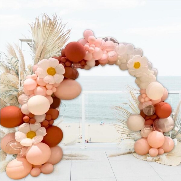 103pk Balloon Garland DIY Kit - Retro Boho Daisy