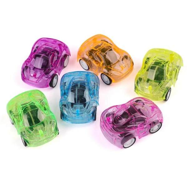 Mini Pull Back Cars 6pk