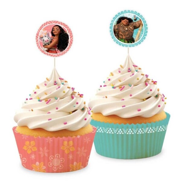 Moana Cupcake Kit 24pk