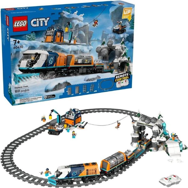LEGO 60470 Explorers Arctic Polar Express Train - City
