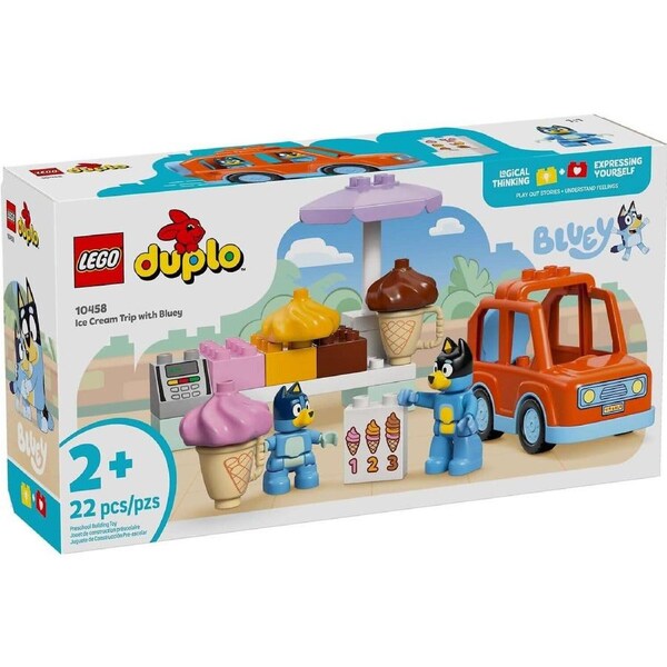 LEGO 10458 Ice Cream Trip with Bluey - Duplo