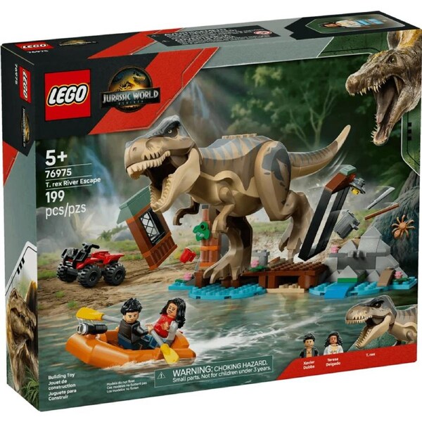 LEGO 76975 T. rex River Escape - Jurassic World