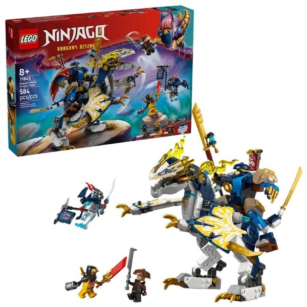 LEGO 71843 Rogue's Mech Dragon Rider - Ninjago