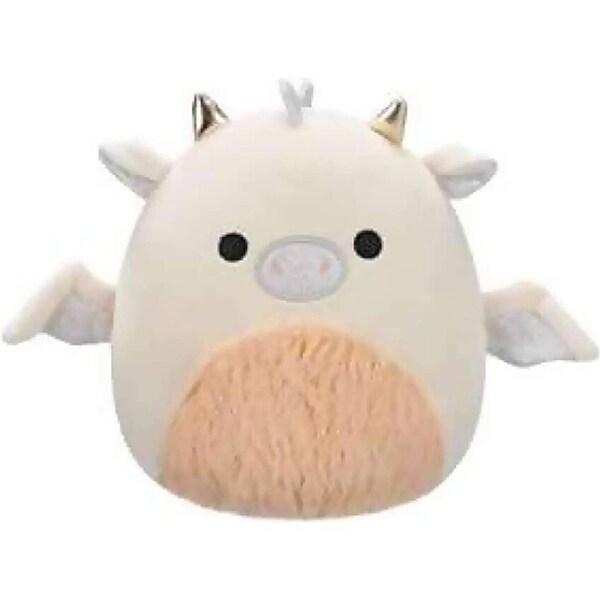 Squishmallows - Buck the Cream and Peach Dragon 7.5-Inch Plush