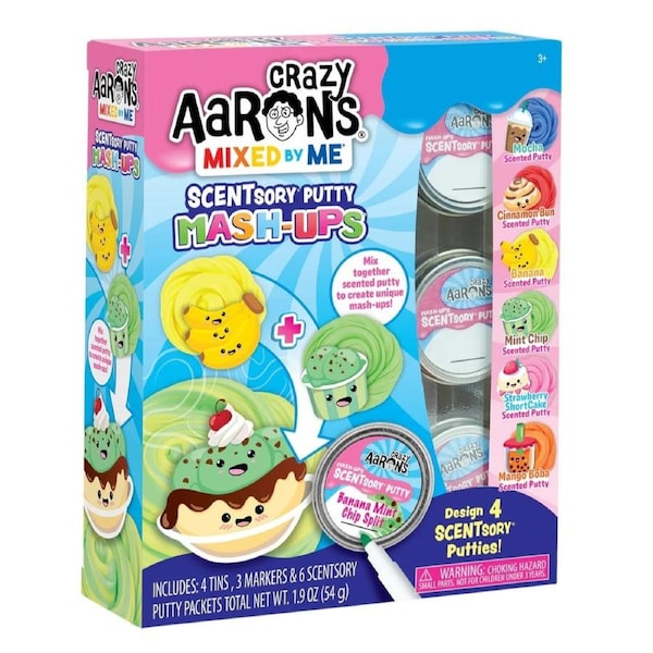 Crazy Aaron's Thinking Putty Mixed By Me Scentsory Putty Mash-Ups Kit