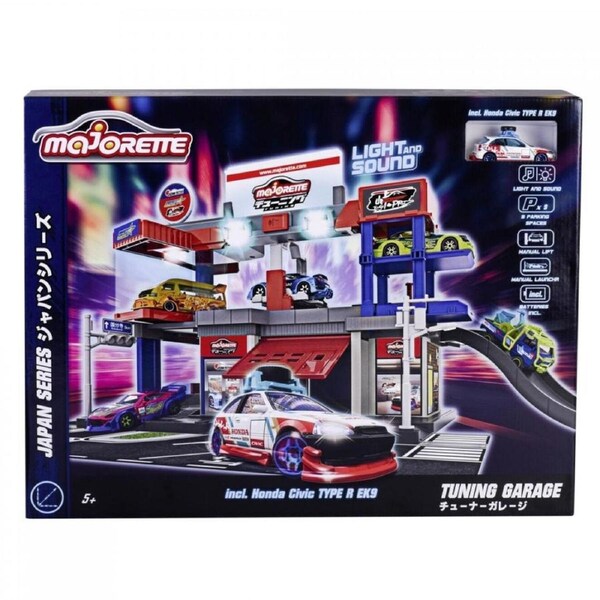 Majorette Japan Series Tuning Garage Playset