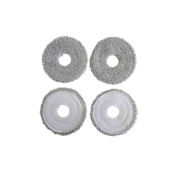 Mop Pads For Roborock Saros 10R & Z70 Robot Vacuum Cleaners, 4 Pack