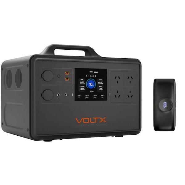VoltX 2400W Portable Power Station – 2240Wh LiFePO4 for Camping, Home Backup & Off-Grid Adventures