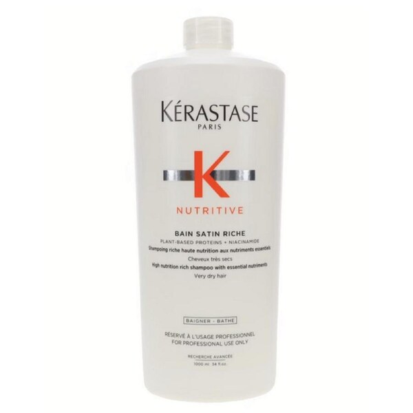 Kerastase Nutritive Bain Satin Riche Shampoo 1000ml (VERY DRY HAIR)