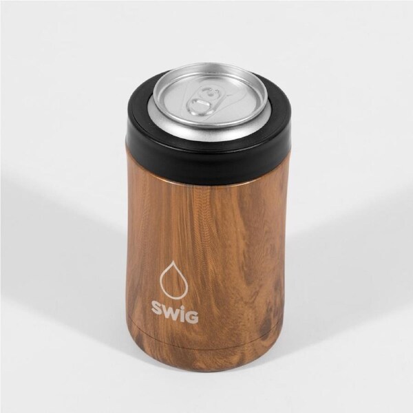 SWIG Hardcore Cooler Wood Grain