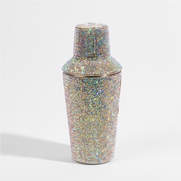 Glam Rhinestone Cocktail Shaker Set