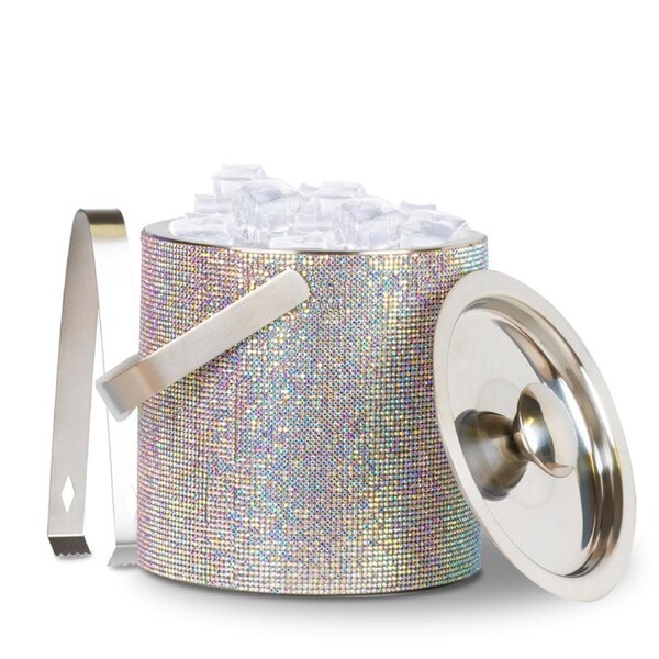 Glam Rhinestone Champagne Ice Bucket