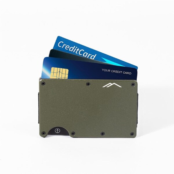 SWIG Minimalist Wallet Aluminium Olive