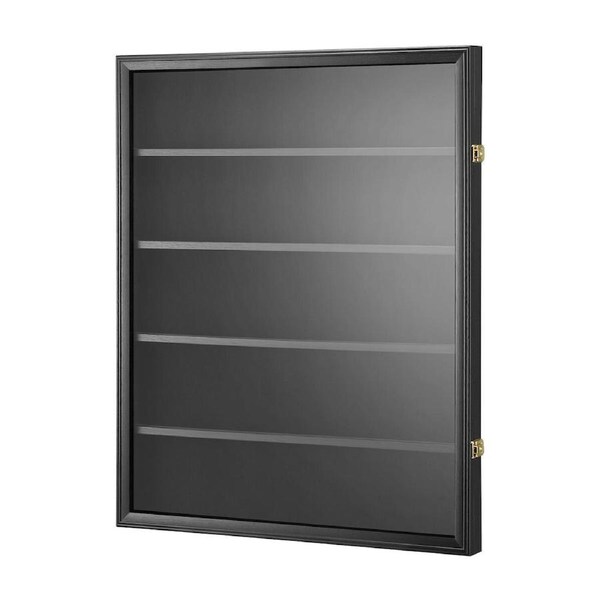 Sports Card Display Holder Graded Case Wall Mounted Cabinet for NBA Basketball Football Baseball Hockey PSA Comic Pokemon Game Trading Cards Lockable