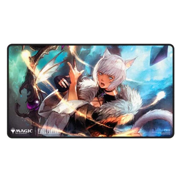 ULTRA PRO Magic MTG Final Fantasy Black Stitched Playmat Premium Z