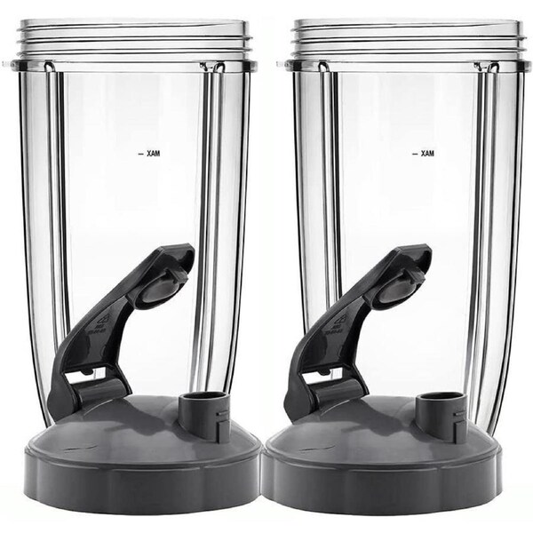 2 Pack 32oz Cup with Flip-Top To-Go-Lid Compatible with 600w / 900w AU