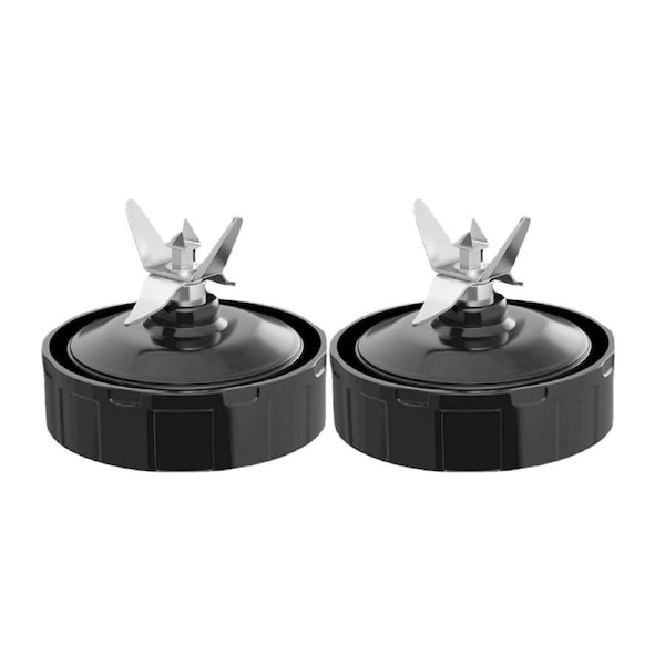 2x Replacement Accessories Blades fit for Nutri Ninja Auto IQ Bullet Blender 7 Fin Model