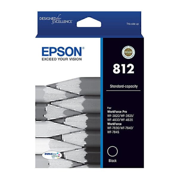 Epson C13T05D192 812 Black Ink Cart