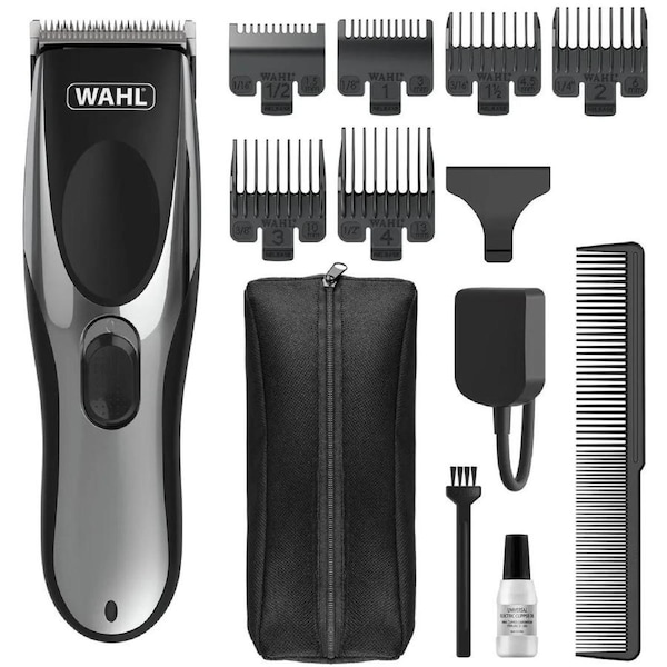 Wahl Easy Clip Cordless Clipper - Rechargeable Hair Trimmer Shaver - 60 Minutes Run Time - 35% Stronger Guide Combs