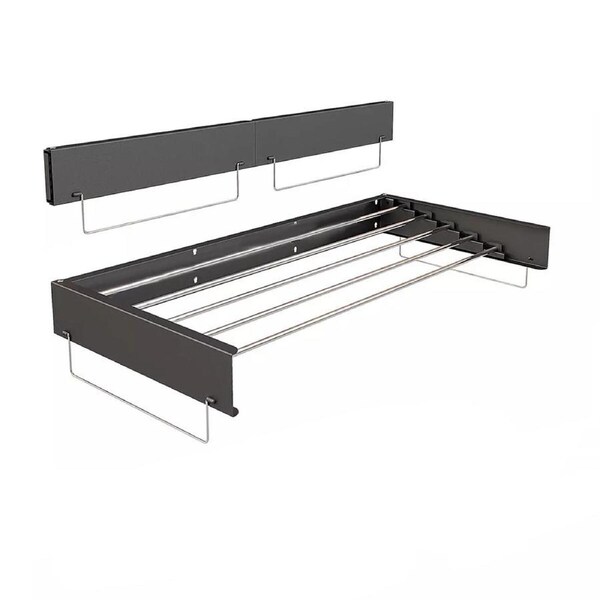 Collapsible Laundry Drying Rack Wall Mounted Clothes Drying Rack for Laundry AU