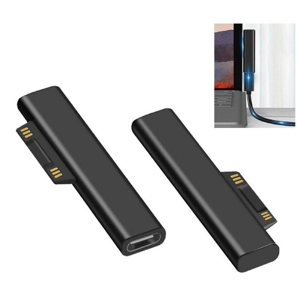 Portable Type-C To Pd Fast Charging Connector Adapter For Surface Pro 3/4/5/6/7/8/9