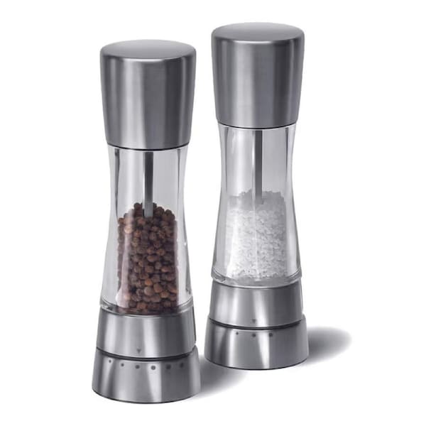 Cole & Mason Derwent Salt & Pepper Shaker Mill Gift Set - Stainless Steel