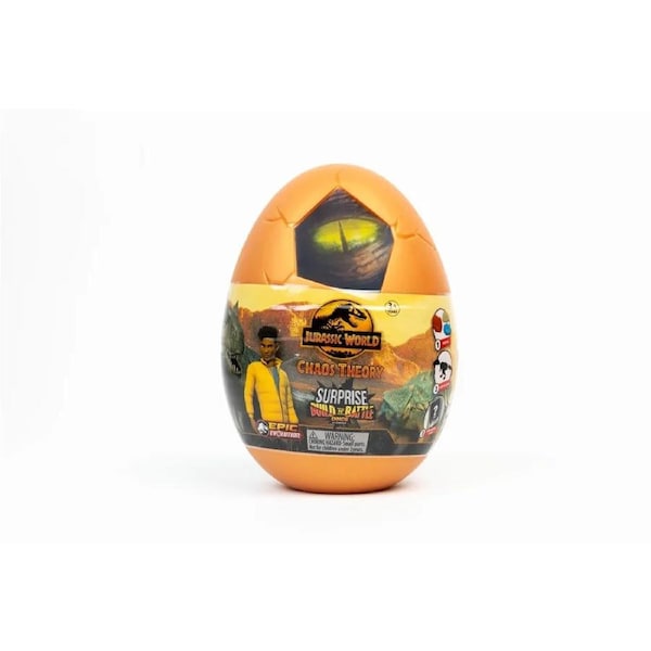Jurassic World Chaos Theory CAPTIVZ Build n Battle Surprise Mini Egg Assortment