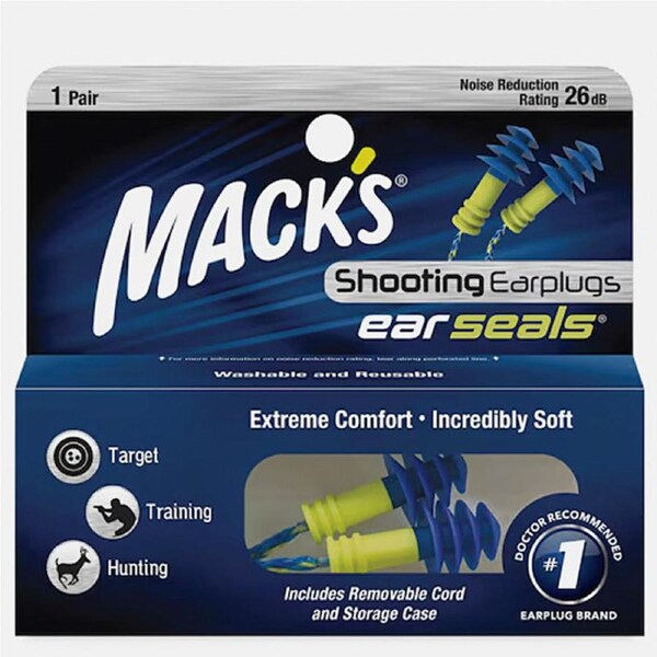 Mack's Ear Seals - Shooting Ear Plugs 1 Pair