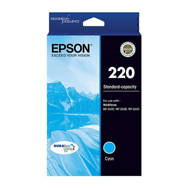 Epson 220 Cyan Ink Cart