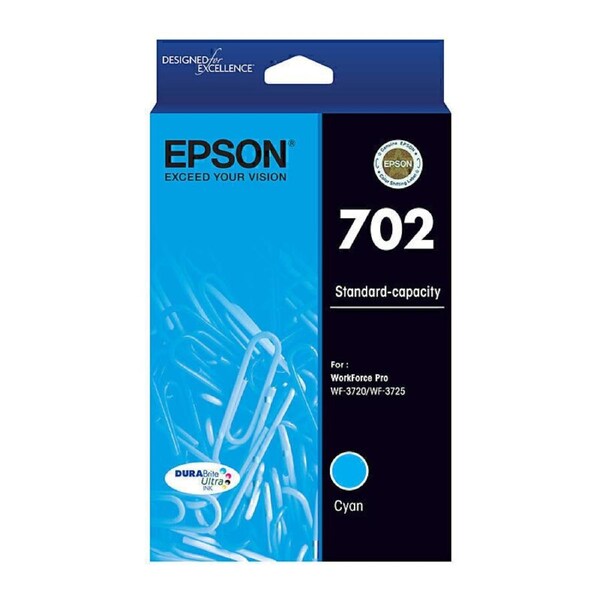 Epson 702 Cyan Ink Cart