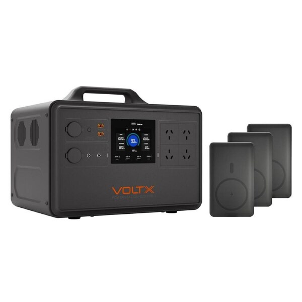 VoltX 2400W Portable Power Station 2240Wh + 30000mAh Power Bank Bundle